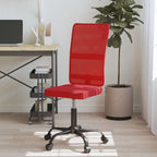 Chaise de bureau en maille bordeaux, dossier 58 cm, assise réglable 40-50 cm, 110 kg, vue 2