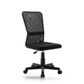 Chaise de bureau en maille, dossier respirant, assise réglable 40-50 cm, sans accoudoirs
