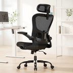 Chaise de bureau tout en maille, dossier inclinable plus ou moins souple, appui-tête, 125 kg, vue 5
