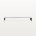 Support de moniteur double écran 100 x 27 cm Sonoma gris, hauteur 10 cm, charge 25 kg, vue 4